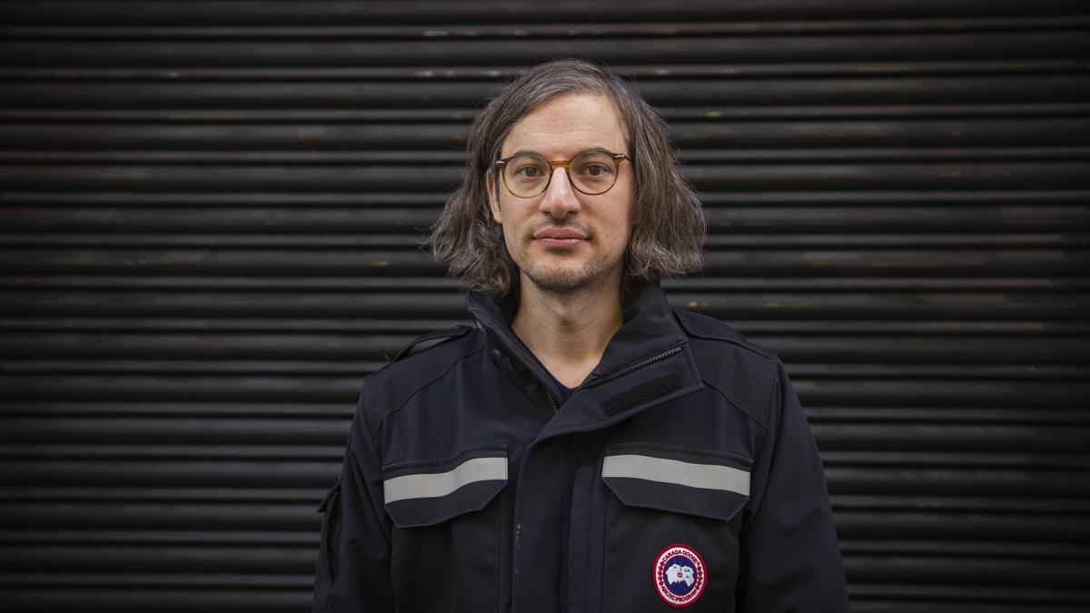 El autor de cómic estadounidense Dash Shaw, que ha presentado ''Todo abruma’ en Barcelona.