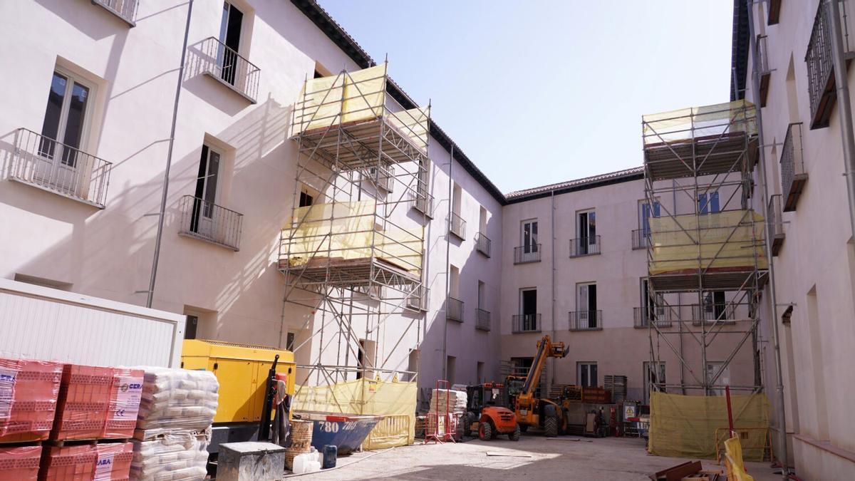 Obras del Palacio de la Duquesa de Sueca