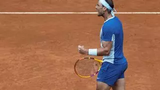 Nadal reaparece en Madrid con una victoria que de "confianza"