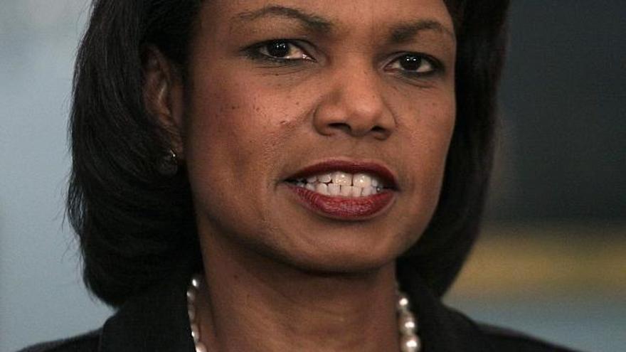 Condoleezza Rice, se resistió hoy a revelar si votó por el presidente electo