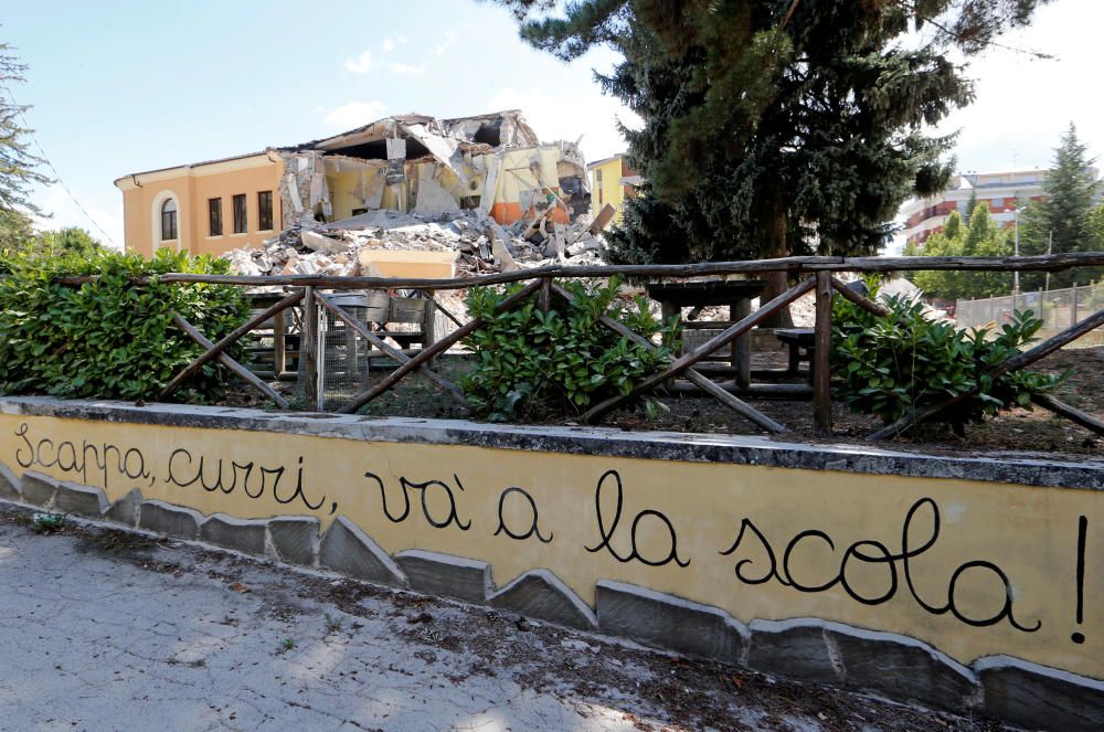 Terremoto en el centro de Italia