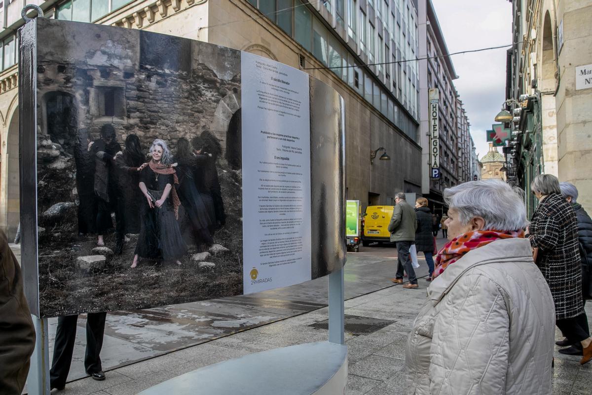 Una de las fotografías que se pueden ver en la exposición.