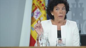 zentauroepp44844537 madrid  31 08 18  isabel celaa  portavoz del gobierno  duran180831132625