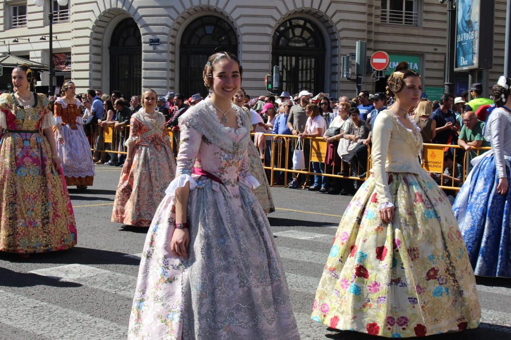 La fallera mayor infantil de València de 2015, María Donderis.