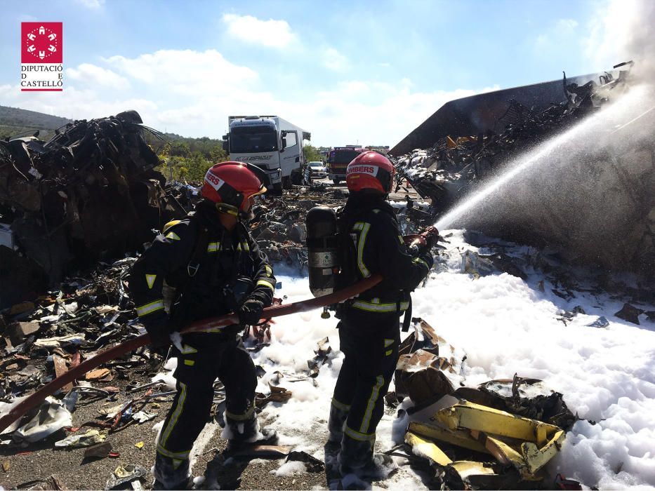 Accidente múltiple en la AP7