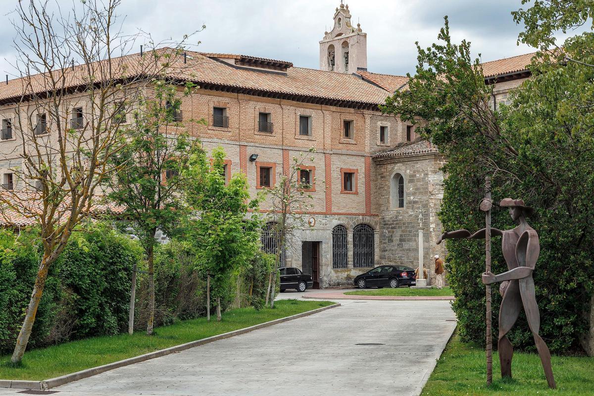 Una imagen exterior del convento de Belorado (Burgos).