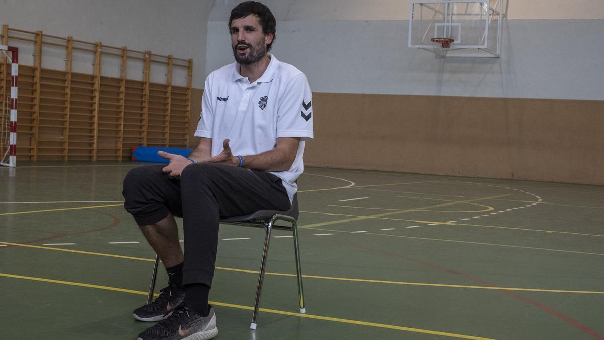 Asier de la Iglesia, durante una de sus charlas.