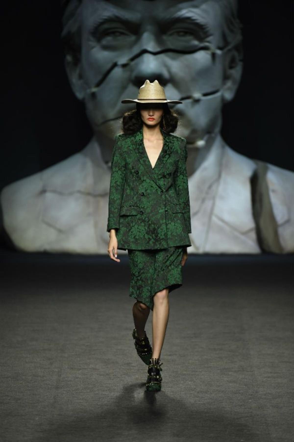 MBFWM Ana Locking Primavera/Verano 2018: conjuntos en verde