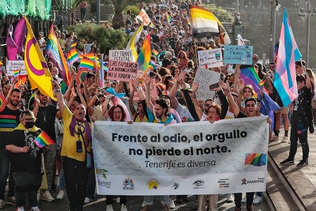 Manifestación insular del Orgullo LGTBI en Puerto de la Cruz
