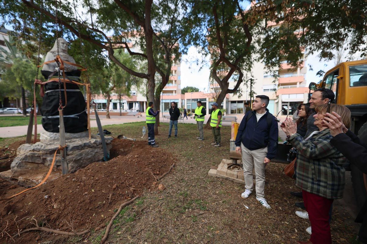 Galería: Todas las imagenes del traslado de la pagesa de Ibzia a su nueva ubicación