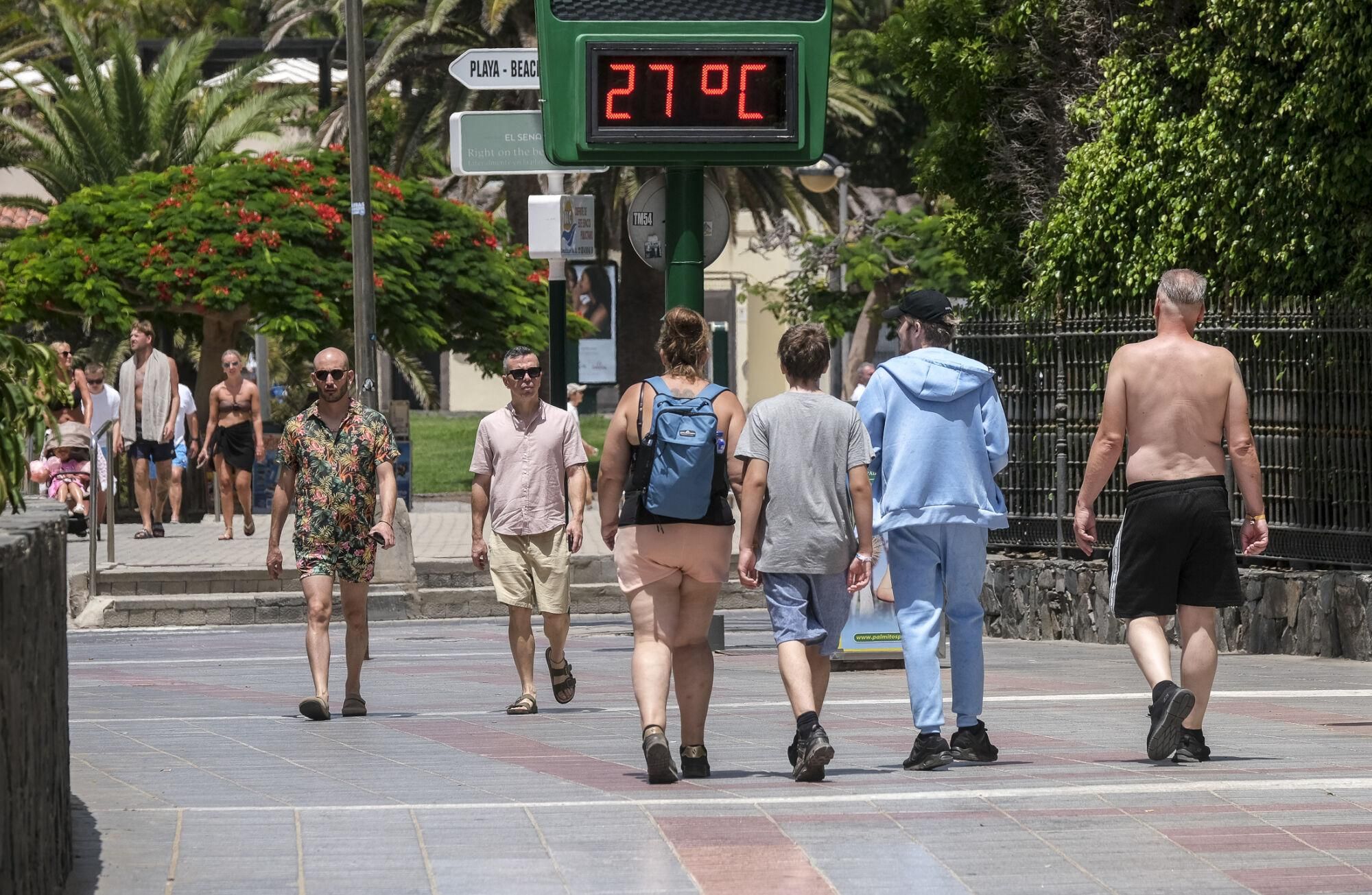 Jornada de calor en Maspalomas (29/07/25)