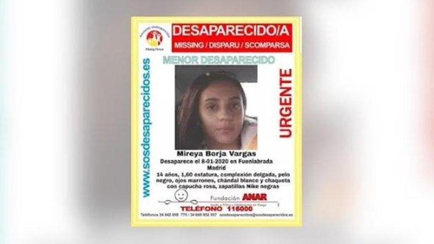 Buscan a una menor de 14 años en la tercera desaparición denunciada esta semana en Fuenlabrada