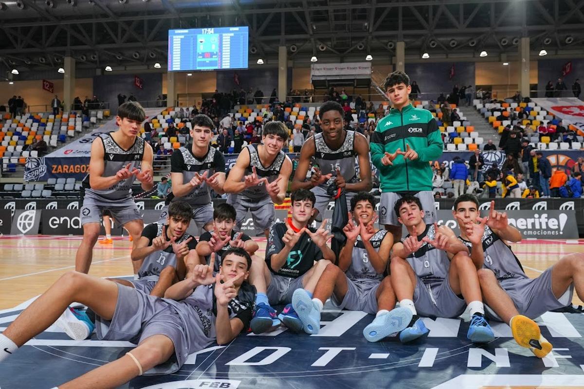 El equipo cadete masculino.