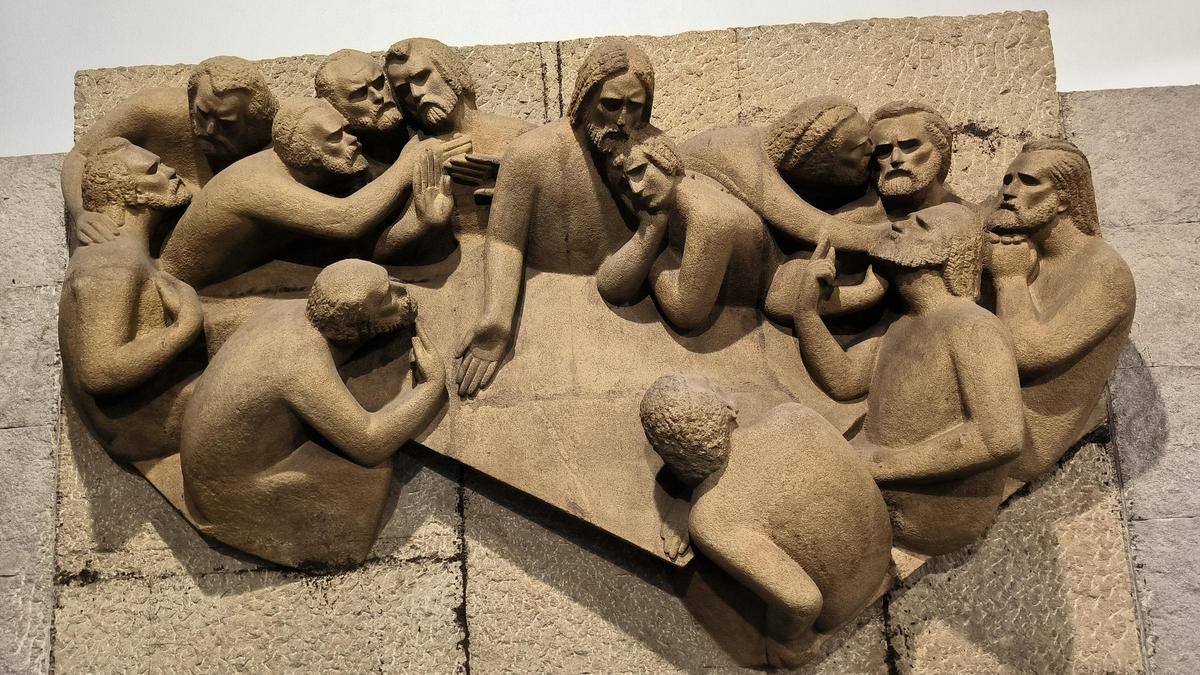 «La Cena», de Xoán Piñeiro.
