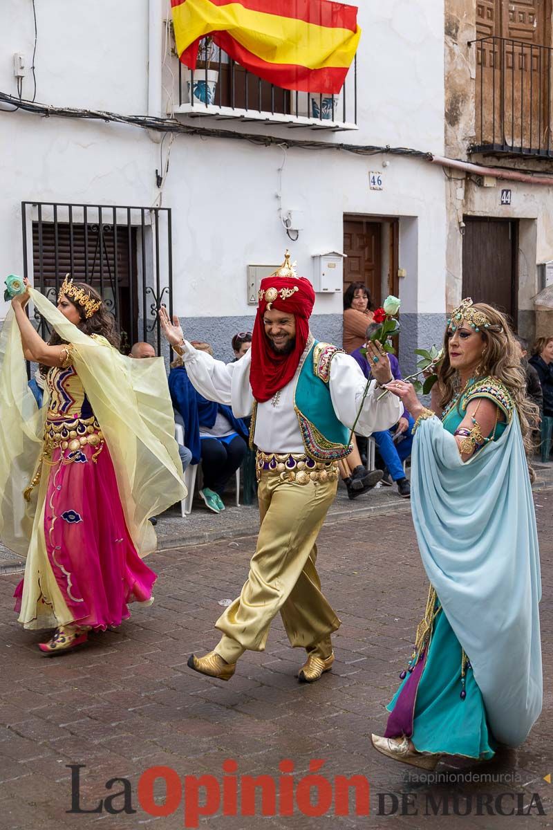 Desfile de Moros y cristianos y parlamento en las Fiestas de Caravaca