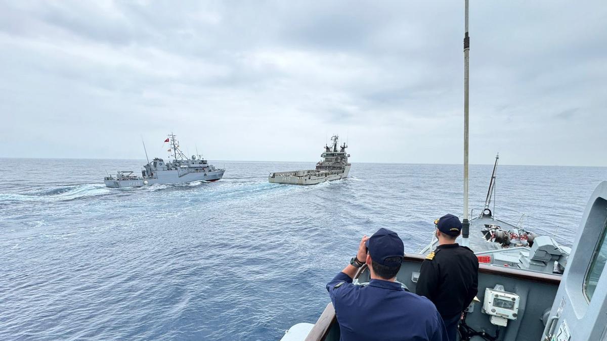 La Armada y fuerzas de la OTAN culminan en Mallorca un ejercicio de guerra antiminas con una jornada de puertas abiertas el sábado en Portopí