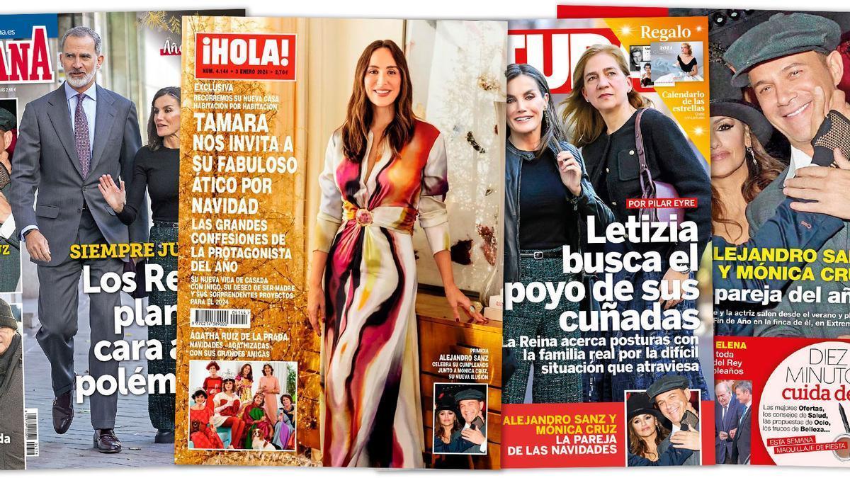 Pasando revista a la prensa rosa: Alejandro Sanz, Mónica Cruz, Tamara Falcó, la reina Letizia...