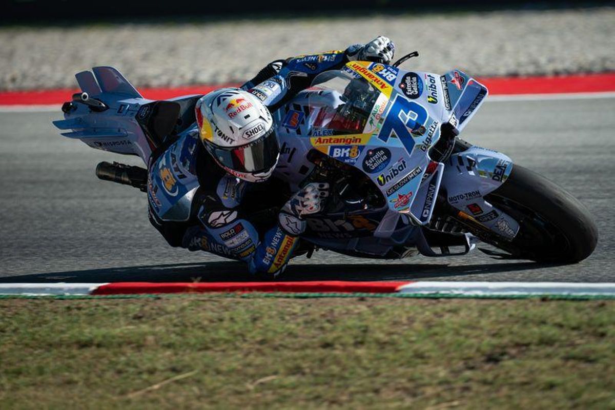 Àlex Márquez (Ducati) triunfo a lo grande, hoy, en el Circuit tras caerse ayer en la prueba al sprint.