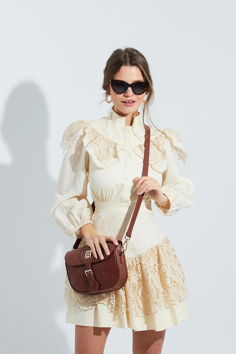 Vestido volantes Space Flamingo