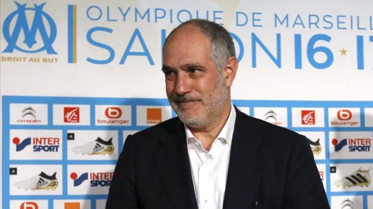Zubizarreta es director deportivo del Olympique de Marsella