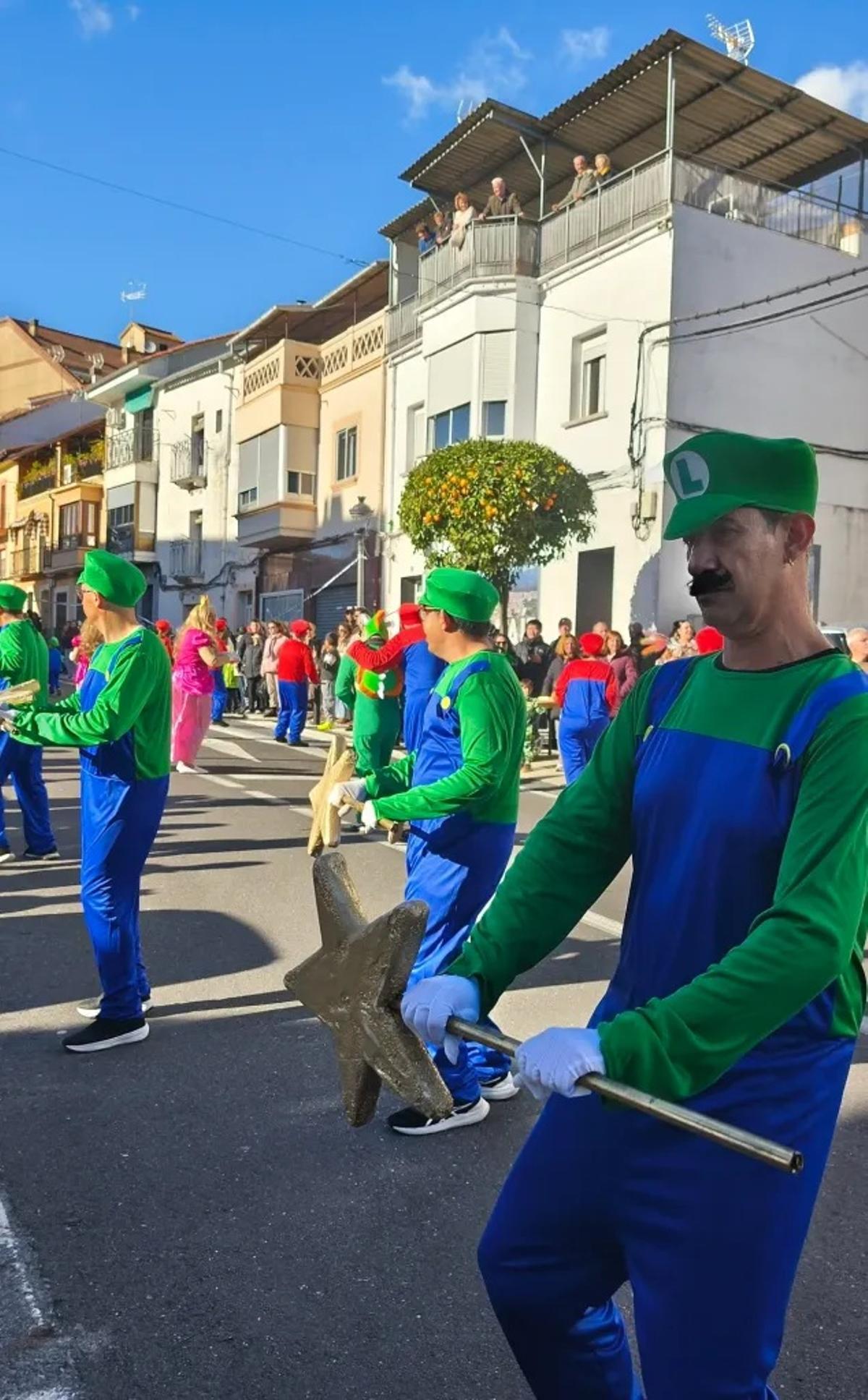 Comparsa de la Asociación Vera Plena Inclusión.