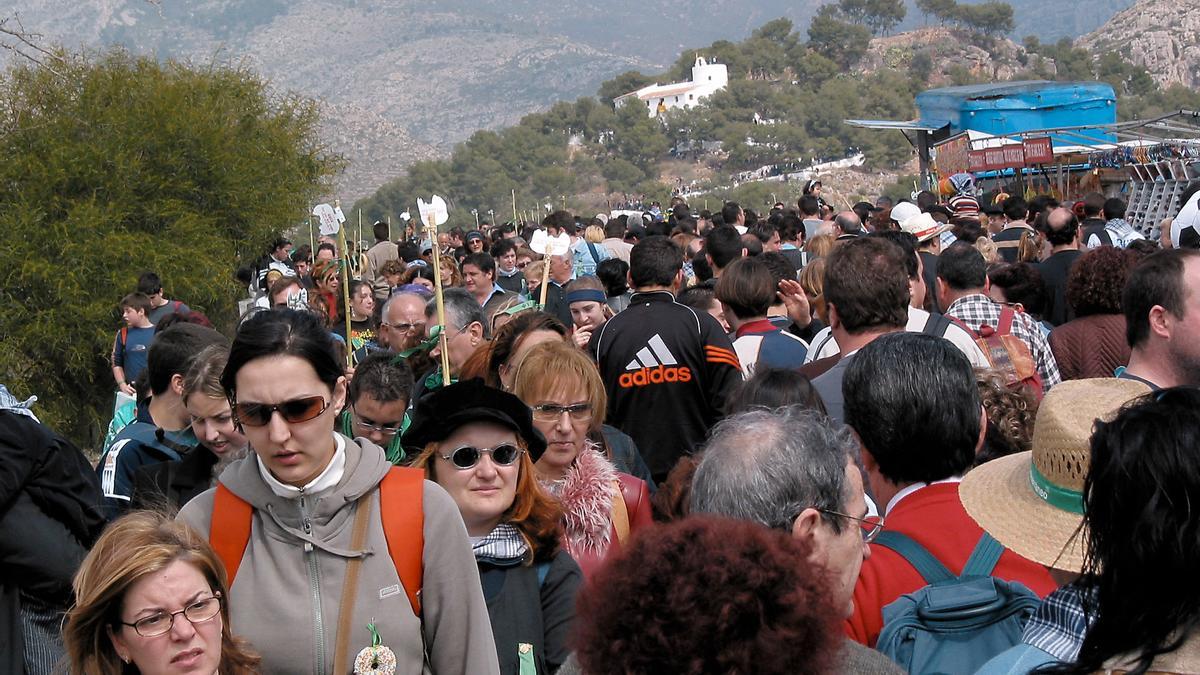 Imagen de archivo de la Romeria, el día grande de las fiestas de la Magdalena.