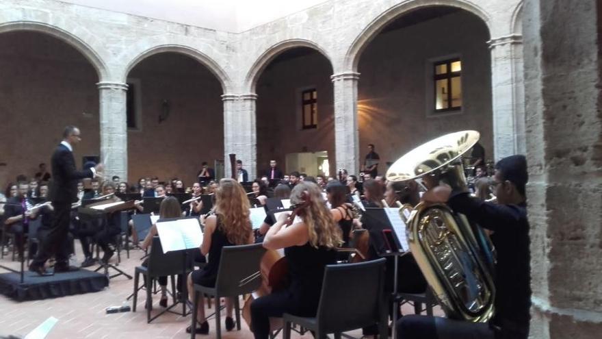 Concert de la Jove Banda Simfònica de la FSMCV a Alaquàs