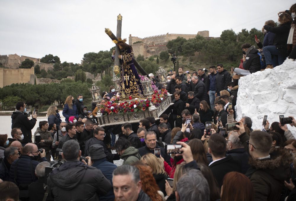 Viacrucis en Sagunt.