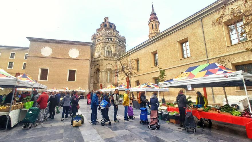 La Muestra agroecológica de Zaragoza sortea  una enorme &#039;ecocesta&#039; de Navidad