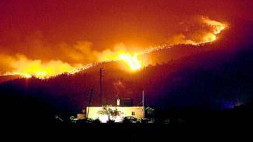 El incendio de Tenerife alcanza el Parque Nacional del Teide - Diario  Córdoba