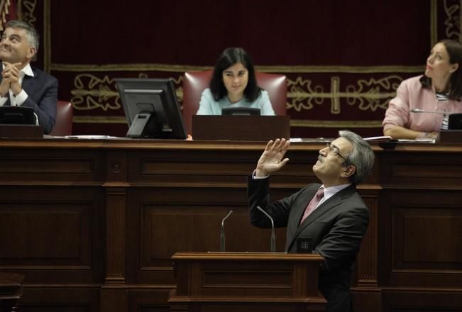 29/11/2016.Pleno del Parlamento de Canarias..Presupuestos