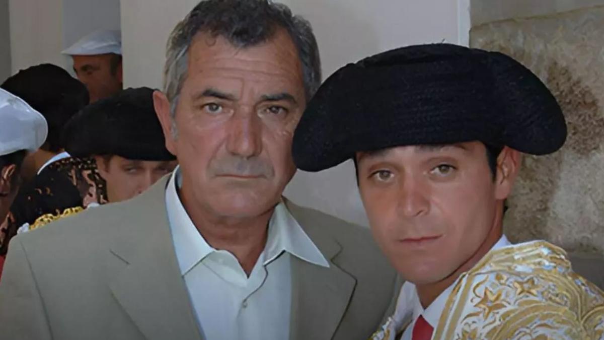 José Ortega con su hijo Joselito Ortega