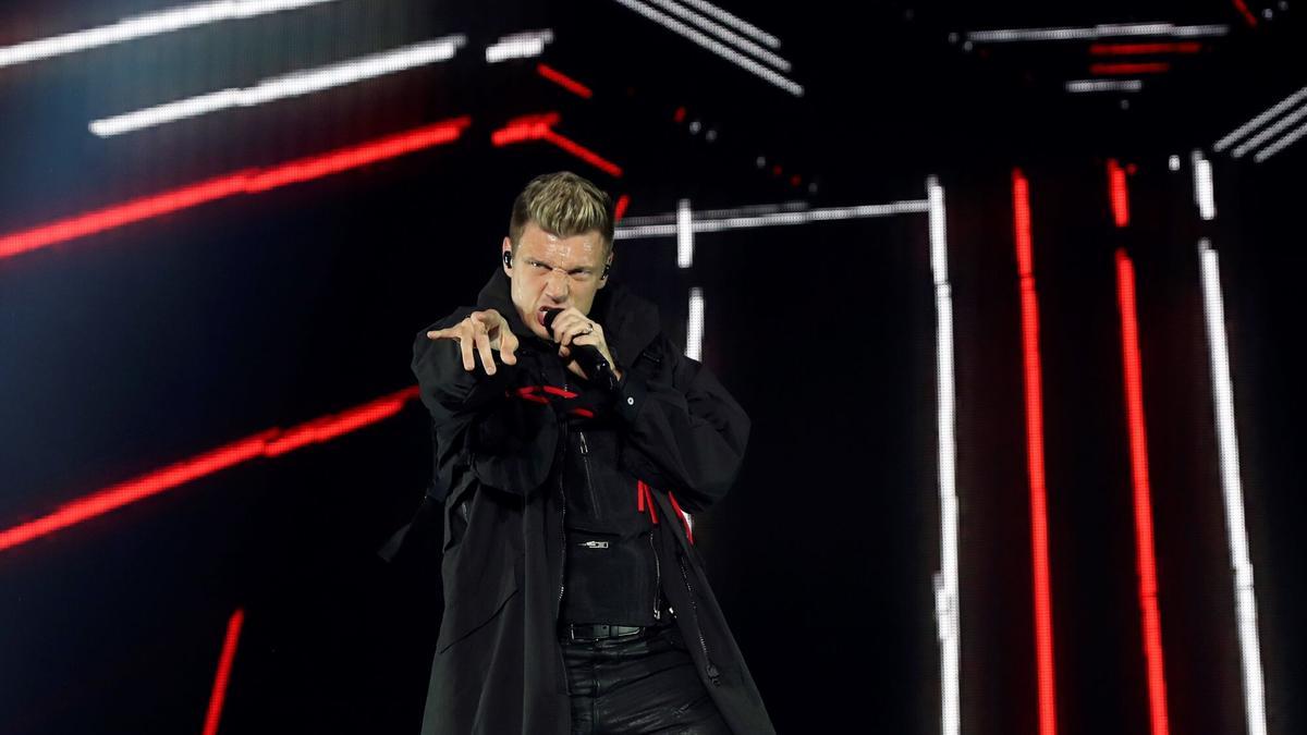 El cantante Nick Carter.