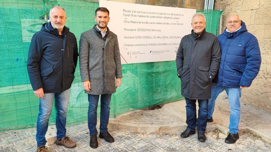 Llucmajor estrena la peatonalización de la Plaça de Santa Catalina Thomàs