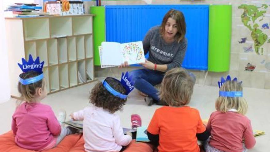 Alumnat de l&#039;escola infantil Tulell d&#039;Alzira.