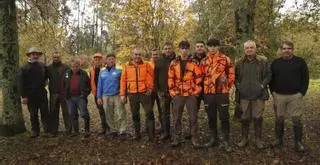 Los cazadores arousanos, tranquilos ante la peste porcina: «Aquí no hay tantos jabalíes»