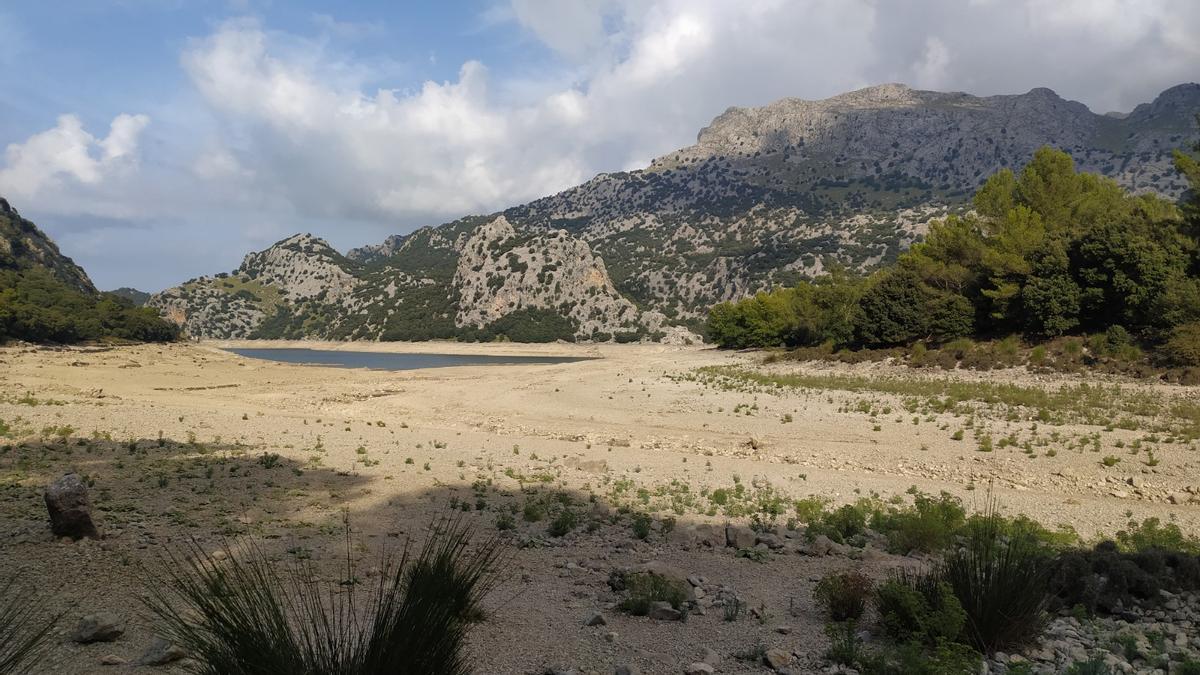 Así está el Gorg Blau: las reservas de agua están bajo mínimos con poco más del 20%