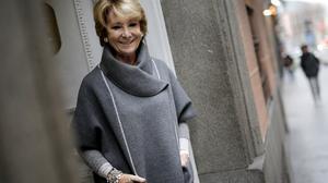 Esperanza Aguirre, portaveu del PP a l’Ajuntament de Madrid, ens relata com ha superat un càncer amb un tumor d’1,8 cm.