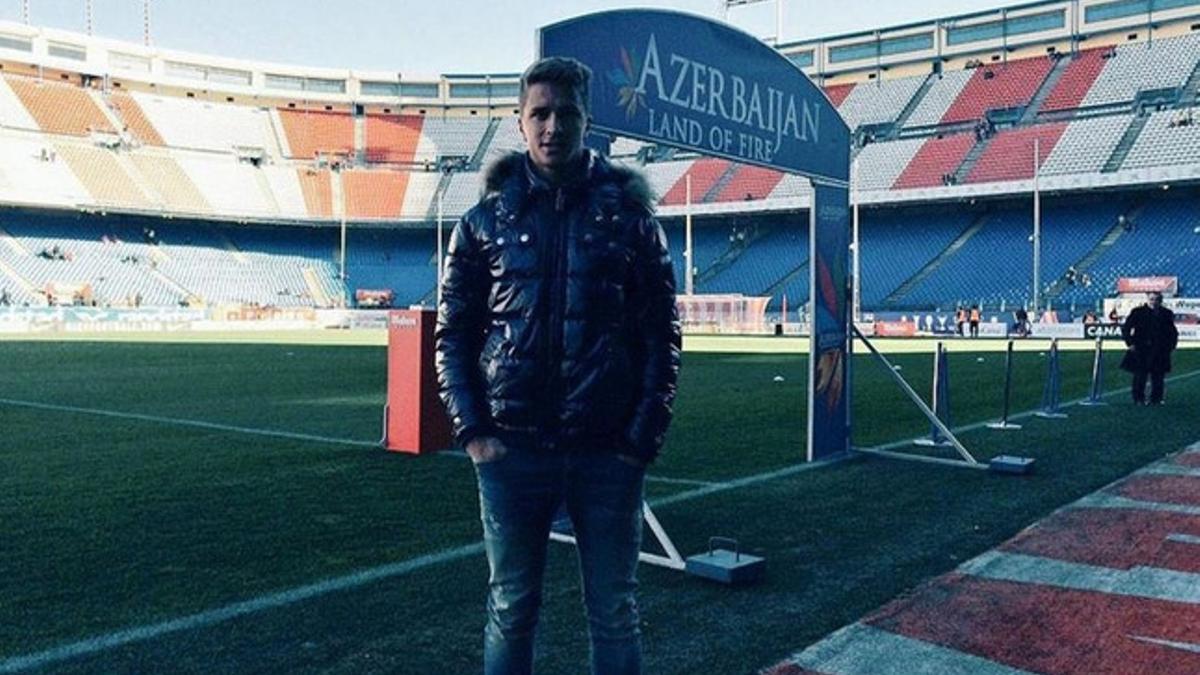 Gianluca Simeone, en el Calderón