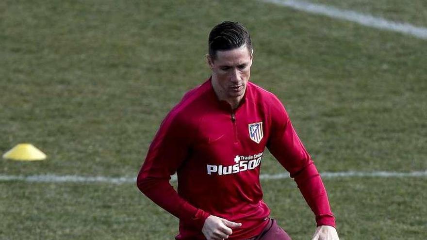 Torres, en un entrenamiento reciente en el Cerro del Espino. // Ballesteros