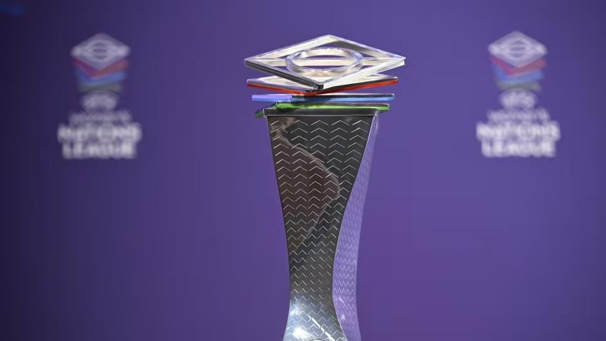 El trofeo de la Nations League