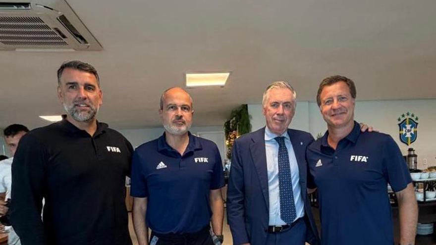 Miguel Alonso, un moañés en la Brasil de Ancelotti