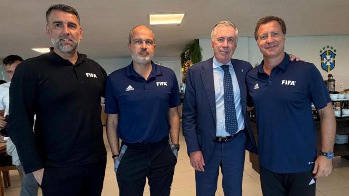 Miguel Alonso, un moañés en la Brasil de Ancelotti