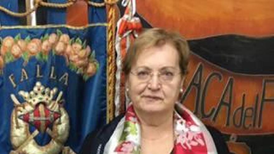 Mª Pilar España ejercerá este año como «cassolera» en la falla del Forn