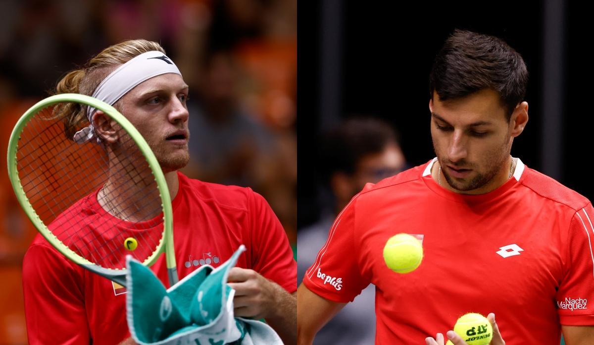 Alejandro Davidovich y Bernabé Zapata.