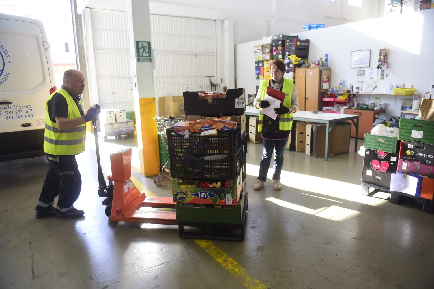 Gayoso apadrina la Gran Recogida del Banco de Alimentos, que busca 2.800 voluntarios
