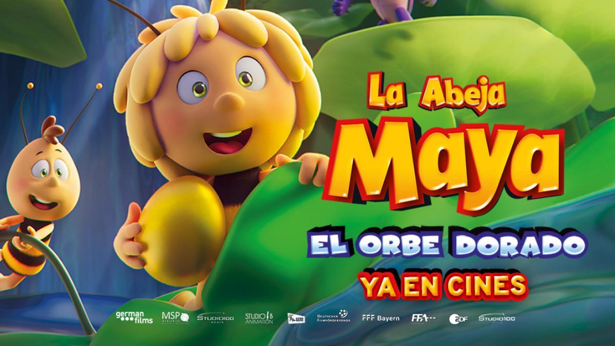La abeja maya y el orbe dorado. Cine.
