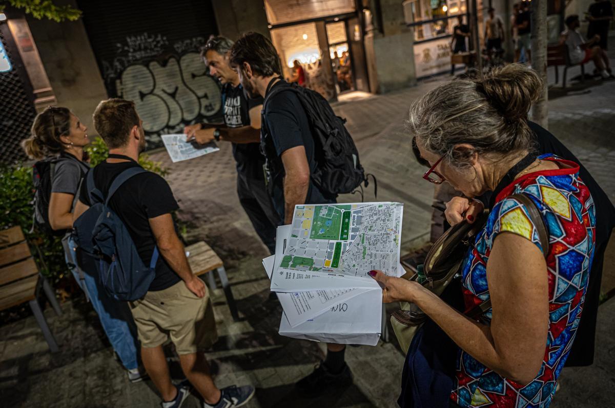 Arrels recompta les persones que dormen al carrer.