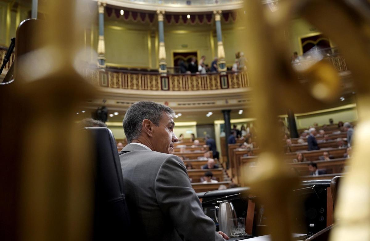 Comparecencia de Pedro Sánchez en el Congreso de los Diputados.