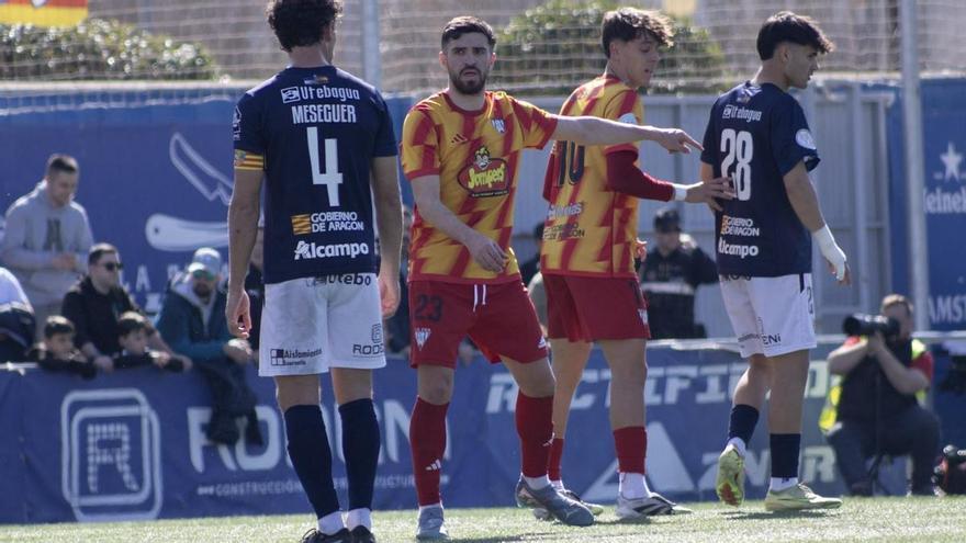 La SD Ejea estalla contra el arbitraje en Utebo: "Hay errores que escapan de la lógica e incluso generan sospecha"